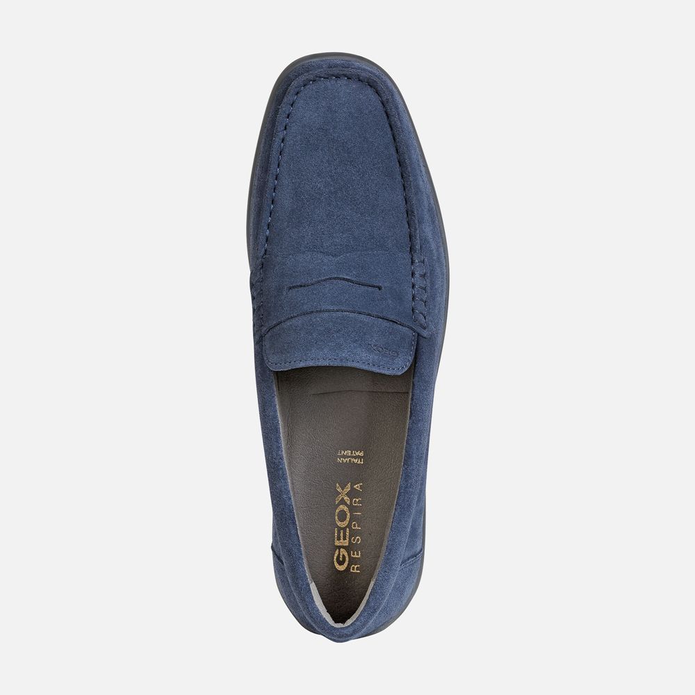 Mocassin Geox Devan - Bleu - Homme 432958-YCA